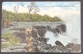 Vintage Lava Flow Kilauea Volcano Hawaii Islands Postcard -- 3.5&quot; x 5.5&quot; - £6.77 GBP