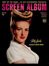 SCREEN ALBUM #37, 1946-47-BETTY GRABLE CVR/ALAN LADD G - £53.69 GBP