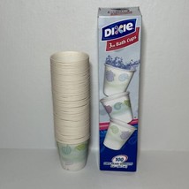 Dixie 3 oz Disposable Paper Bath Cups Seashell Design OPEN BOX - 65 Count Qty - £15.73 GBP