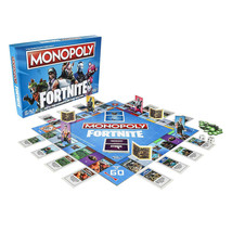 New Hasbro Monopoly Fortnite Edition Board Game E6603 Property Trading The Storm - £15.54 GBP