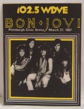 Jon Bon Jovi - Vintage Original Cloth Tour Concert Backstage Pass *Last One* - £7.86 GBP