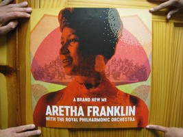 Aretha Franklin Affiche Promo A Tout Neuf Me Philharmonique Orchestra - £141.04 GBP