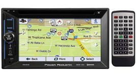 Power Acoustik D.Din 6.2&quot; Touchscreen AM/FM/DVD/CD/BT/Navigation - $123.12