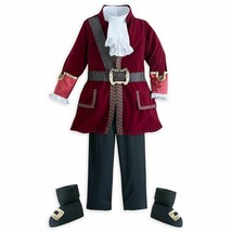 Disney Captain Hook Costume for Kids Sz 7/8 - $1,123.10 MXN