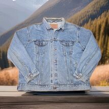 Levi's Vtg 1996 Denim Trucker Jacket Mens Size XL Relaxed Chore Streetwe... - $51.98