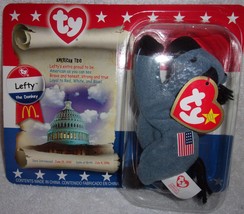 McDonald’s Ty Lefty The Donkey In Sealed Package 1996 - $9.99