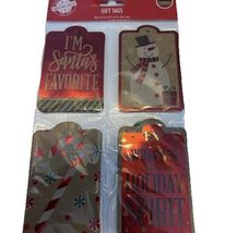 Cute 4pc Christmas Themed Festive Holiday Gift Tags—(NEW)—SHIPS IN 24 HRS - $11.76