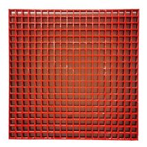 2.6ft*2.6ft Red Fiberglass FRP Grating 1.5" Thickness 1pc Ground Grille ... - $79.99
