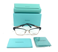 Tiffany &amp; Co. Eyeglasses Frame TF1156-B 6105 Black Rose Gold Crystals 53... - £284.60 GBP