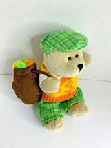 Starbucks Bearista Plush Stuffed Bear Golfer Bag Golf 10 In Tall Animal Toy 2006 - £5.88 GBP