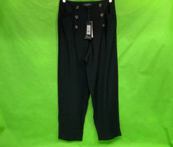 Women’s  High-Rise Tapered Cropped Pants - Who What Wear Black 2 - £14.36 GBP