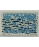 VINTAGE STAMPS AMERICAN AMERICA USA STATES 4 C CENT FORT DUQUESNE STAMP ... - £1.34 GBP