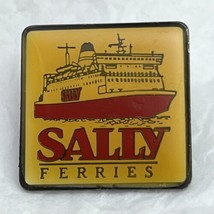 Sally Ferries Ferry Boat Corporation Company Advertisement Lapel Hat Pin - $5.95