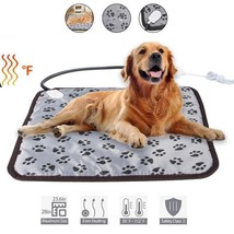 Pet Heating Pad For Dog Cat Heat Mat Indoor Electric Waterproof Dog Heated Pad W - £25.99 GBP+