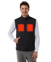 32 Degrees Mens Womens Heated Vest Black Rechargeable Battery Pk Chargin... - $92.99