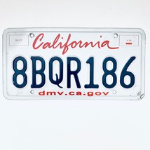  United States California Lipstick Passenger License Plate 8BQR186 - £13.23 GBP