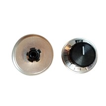 Universal Range Knob Off at Bottom Figure 8 LO to HI Metal Skirt Pointer - $6.00