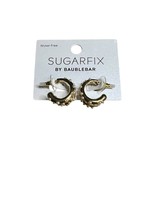 SUGARFIX by BaubleBar Faux Pearl and Gold Tone Double Hoop Earrings - €6,72 EUR