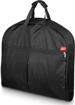 Sleeping Lamb 43&quot; Heavy Garment Bag For Travel ~ Black - £12.77 GBP