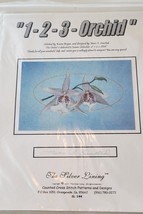 1-2-3 Orchid by Silver Lining Cross Stitch Pattern - £7.01 GBP