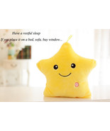 Super Cute Plush Lovable Colorful LED Light Star-Shape Throw Pillows - $24.90