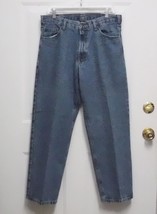 R&amp;K Brand 33&quot; x 30&quot; Mens Medium Blue Denim Regular Leg 5 Pocket Jeans - £7.07 GBP