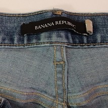 Banana Republic Women’s Blue Mid-Rise Slim Denim Jeans Size 34W×30L image 3