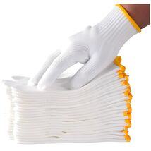 Durable Ambidextrous Cotton Work Gloves, 12 Pairs - Perfect for Gardenin... - $28.66