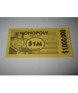2006 Monopoly - Here &amp; Now Board Game Piece: stack of money- (3) $1,000,... - £0.79 GBP