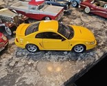Diecast 1/18 Loose 1999 Maisto Special Edition Ford Mustang GT Coupe Yellow - £38.98 GBP