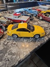 Diecast 1/18 Loose 1999 Maisto Special Edition Ford Mustang GT Coupe Yellow - £38.76 GBP