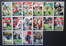 2010 Topps Oakland Raiders Team Set of 16 Football Cards - £5.25 GBP