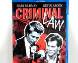 Criminal Law (Blu-ray, 1989, Widescreen) Like New !    Kevin Bacon   Gar... - £29.44 GBP