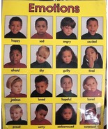 Vintage “Emotions “Picture Perfect Chartlet For Daycares Ships N 24h - $34.53