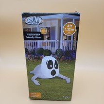 Gemmy Airblown Inflatable Light Up LED 4ft Halloween Friendly Ghost NEW - £19.96 GBP