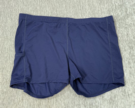 Lily Pulitzer Shorts Luxletic Womens XL Navy Blue UPF 50+  Bike Running ... - £22.97 GBP