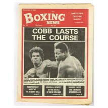 Boxing News Magazine December 3 1982 mbox3098/c  Vol 38 No.49 Cobb lasts the cou - £3.07 GBP