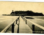 Pier to Island of Enoshima Postcard Japan Yenoshima - $11.88