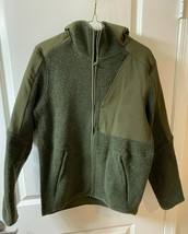 Lululemon Men&#39;s Small Tundra Trek Full Zip Dark Olive EUC - $1,768.58 MXN