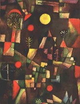 Paul Klee - Full moon Abstract - Fine Painting Giclee Print Canvas - £9.00 GBP+