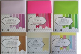 Core&#39;Dinations Cardstock Paper 8 1/2&quot; X 11&quot; 50 sheets MULTI-COLOR or SIN... - £13.19 GBP