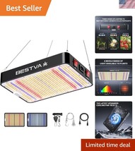 Durable 2025 LED Grow Light for Greenhouses - 100W with 3000K to 660nm S... - $89.99