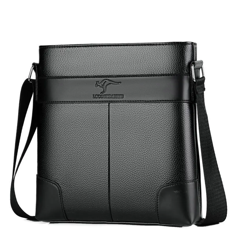 Men Messenger Bags Famous Brand Pu Leather Crossbody Shoulder Bag For Ma... - $48.03