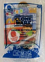 McDonald&#39;s The Clone Wars Anakin Skywalker Skateboard Toy #1 2010 NEW - £5.37 GBP