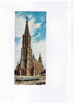 Netherlands Holland Postcard Ulm an der Donau Highest Steeple In World Long Card - £5.55 GBP