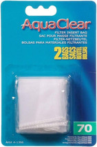 AquaClear Filter Insert Nylon Media Bag 70 gallon - 2 count AquaClear Filter Ins - £11.02 GBP
