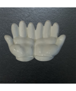 VTG Disney Mickey Mouse Hands - Ceramic 5.25 x 2.5 inches Figurine Card ... - $472.85 MXN