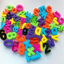 26 pc. Magnetic Alphabet Fridge Magnets, Letters Numbers Kids Learning S... - £6.14 GBP