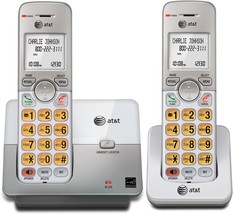 AT&amp;T EL51203 DECT 6.0 Phone with Caller ID/Call Waiting, 2 Cordless Hand... - $42.99