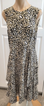 STELLA McCARTNEY Sleeveless Multicolor Silk Abstract Print Dress - Size 10 - $449.99